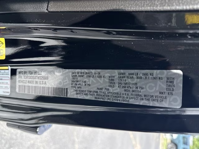 2026 Black Clearcoat Jeep Wrangler Sport S 4X4 Convertible