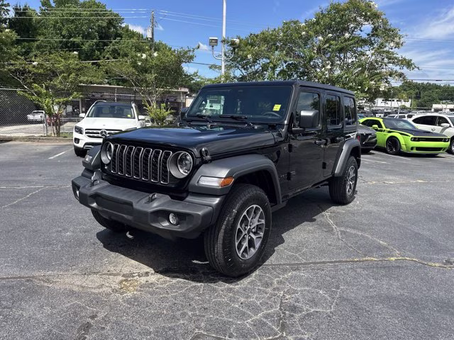 2026 Black Clearcoat Jeep Wrangler Sport S 4X4 Convertible