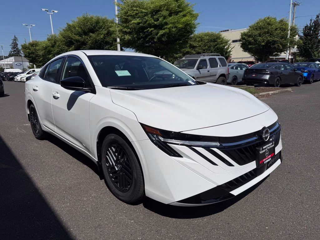 2026 Fresh Powder Nissan Sentra SV FWD Sedan