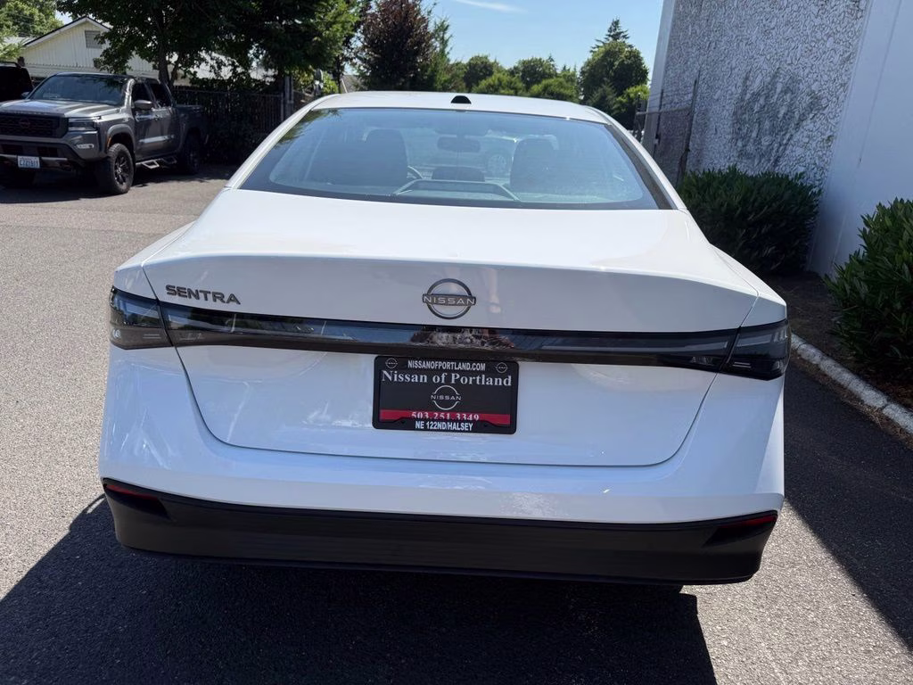 2026 Fresh Powder Nissan Sentra SV FWD Sedan