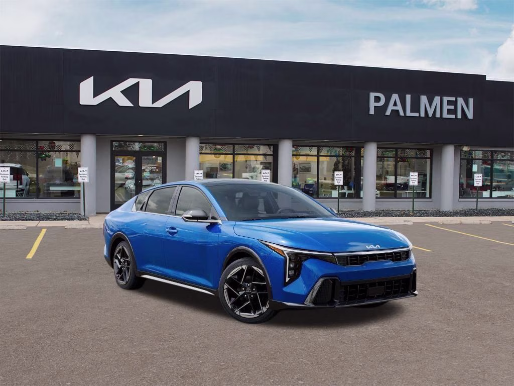2026 Blue Kia K4 GT-Line FWD Sedan