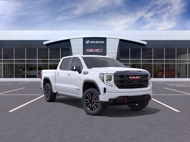 2026 Summit White GMC Sierra 1500 AT4 4X4 Truck