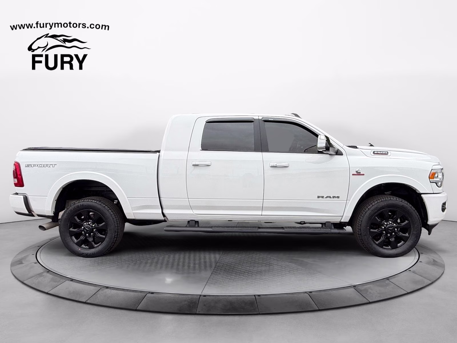 2021 Bright White Clearcoat Ram 2500 Laramie 4X4 Truck