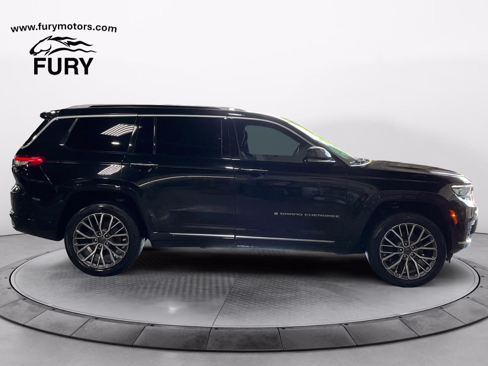 2023 Diamond Black Crystal Pearlcoat Jeep Grand Cherokee L Summit 4X4 SUV
