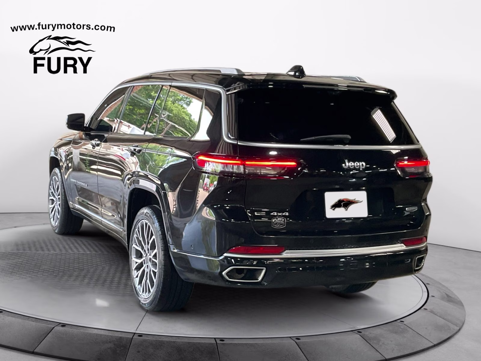 2023 Diamond Black Crystal Pearlcoat Jeep Grand Cherokee L Summit 4X4 SUV