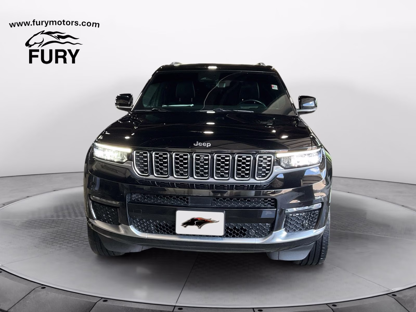 2023 Diamond Black Crystal Pearlcoat Jeep Grand Cherokee L Summit 4X4 SUV