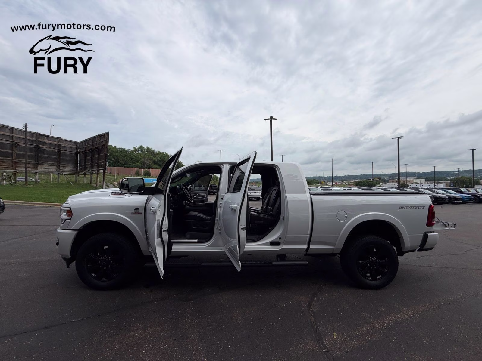 2021 Bright White Clearcoat Ram 2500 Laramie 4X4 Truck