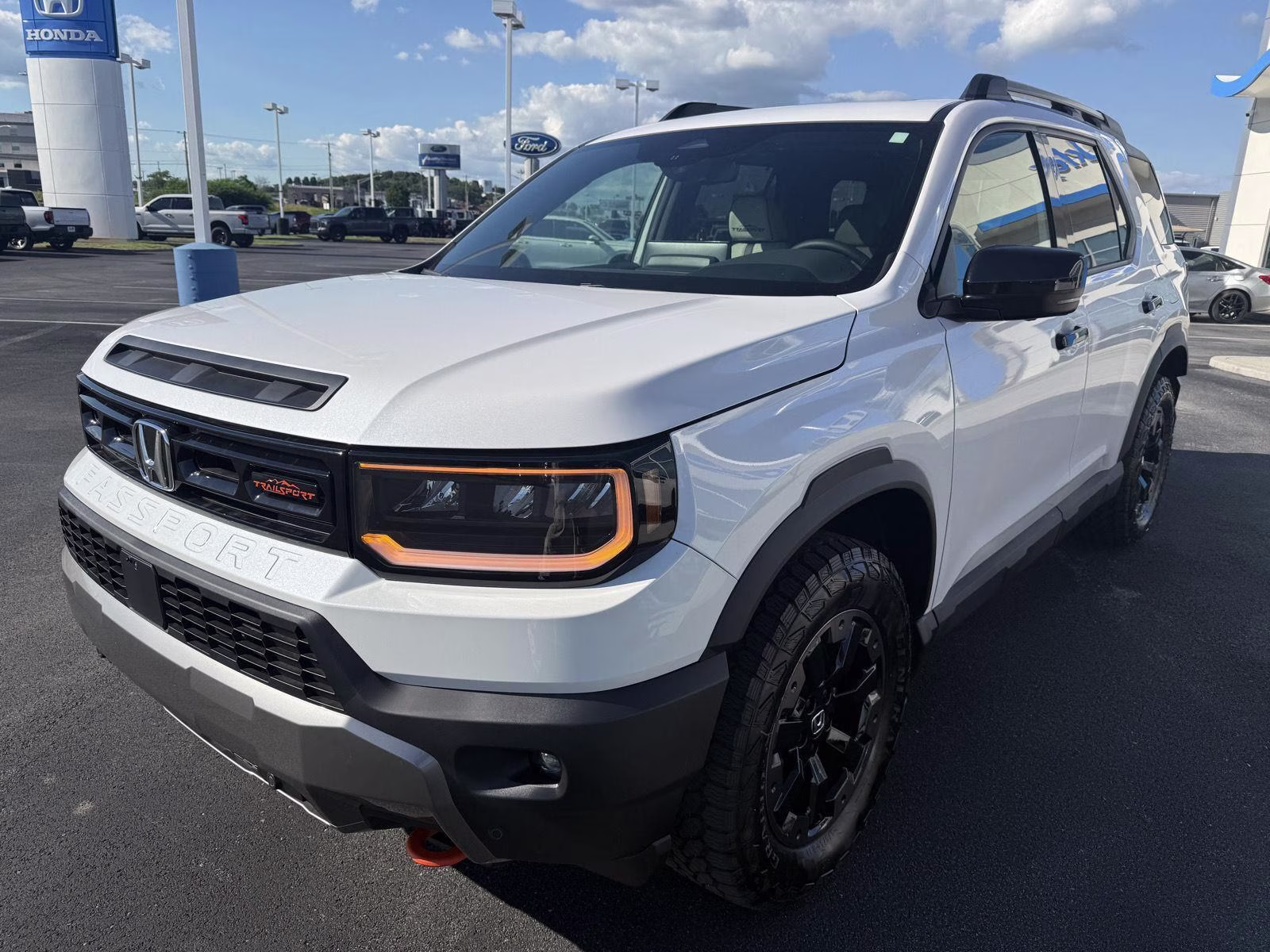 2026 Platinum White Pearl Honda Passport TrailSport Elite AWD SUV