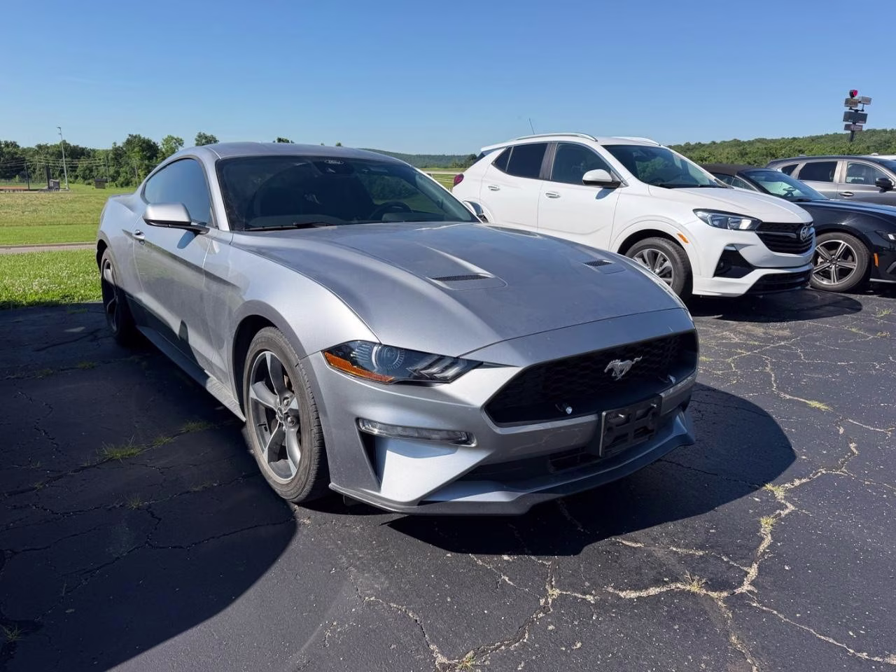 2021 Iconic Silver Metallic Ford Mustang EcoBoost Fastback RWD Coupe