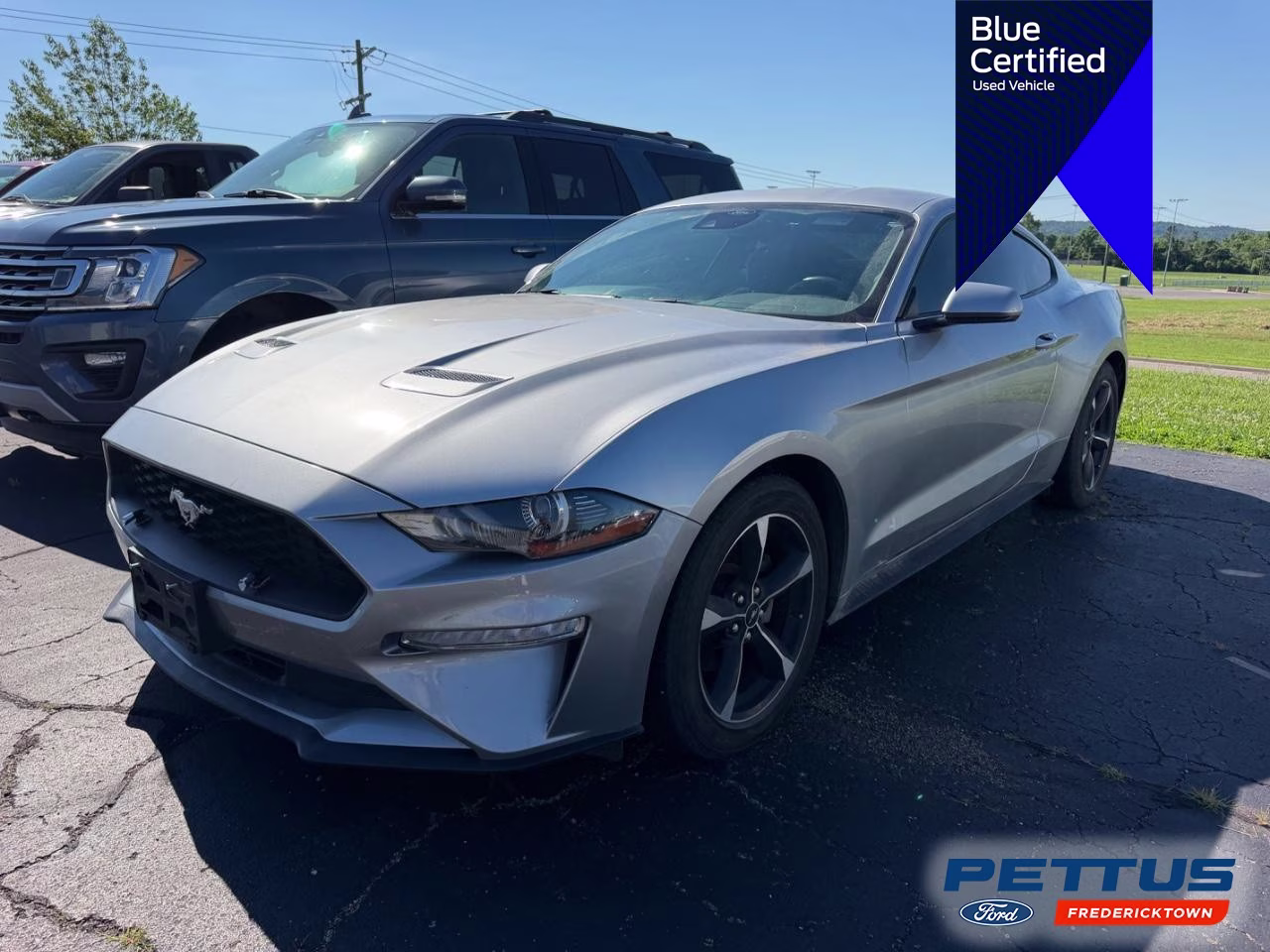 2021 Iconic Silver Metallic Ford Mustang EcoBoost RWD Coupe