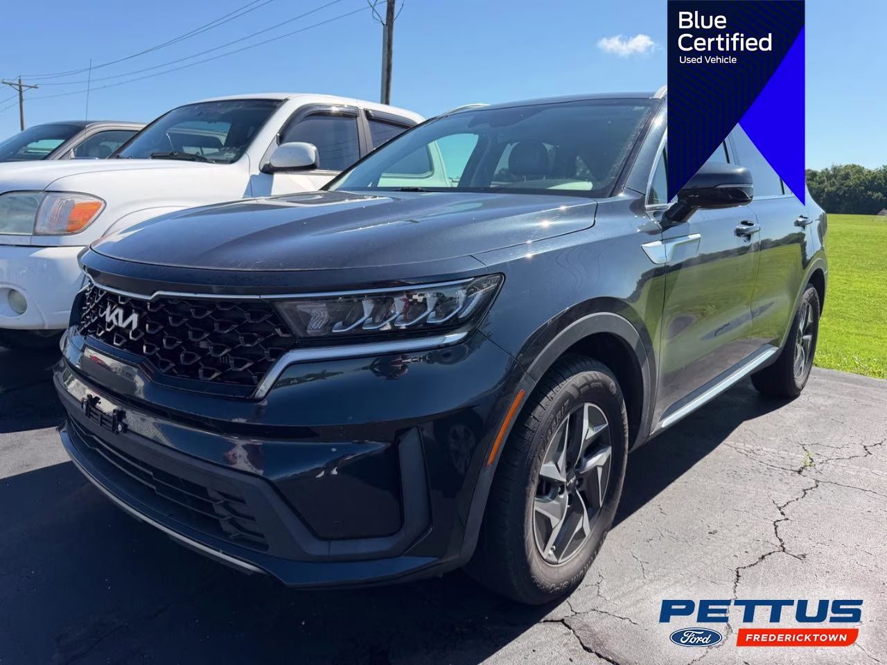 2022 Gravity Blue Kia Sorento Hybrid S FWD SUV