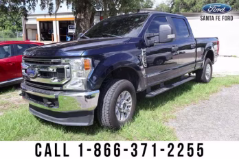 2022 Blue Ford Super Duty F-350 SRW XL 4X4 Truck
