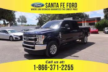 2022 Blue Ford Super Duty F-350 SRW XL 4X4 Truck