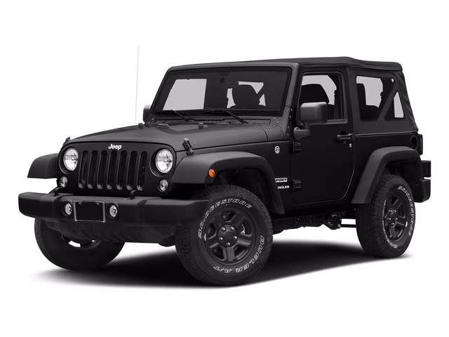 2018 Black Clearcoat Jeep Wrangler JK Sport 4X4 SUV