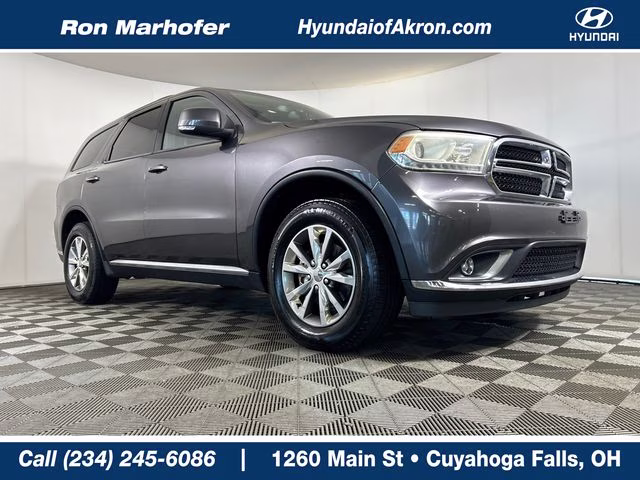 2015 Granite Crystal Metallic Clearcoat Dodge Durango Limited AWD SUV