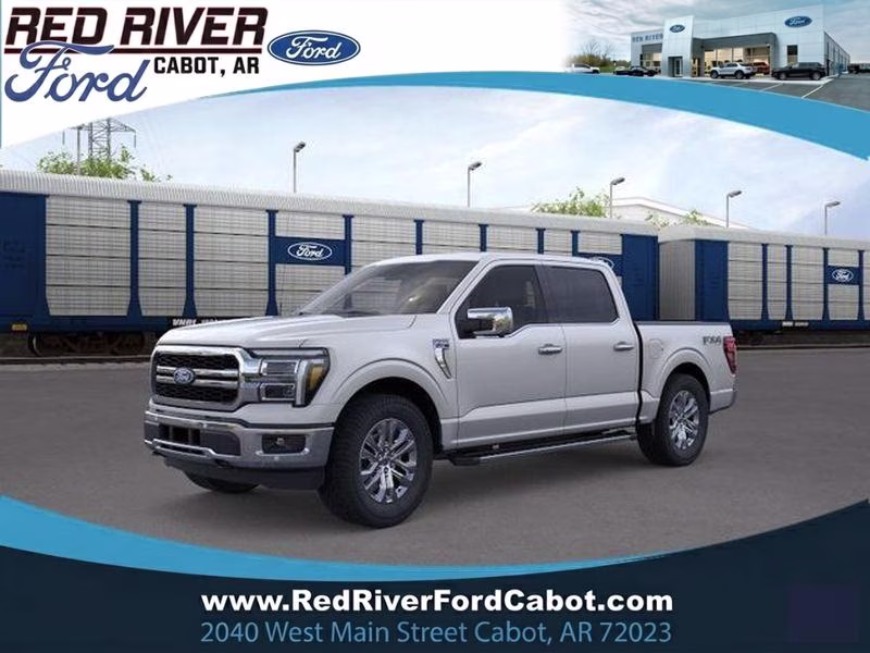 2026 Iconic Silver Metallic Ford F-150 Lariat 4X4 Truck