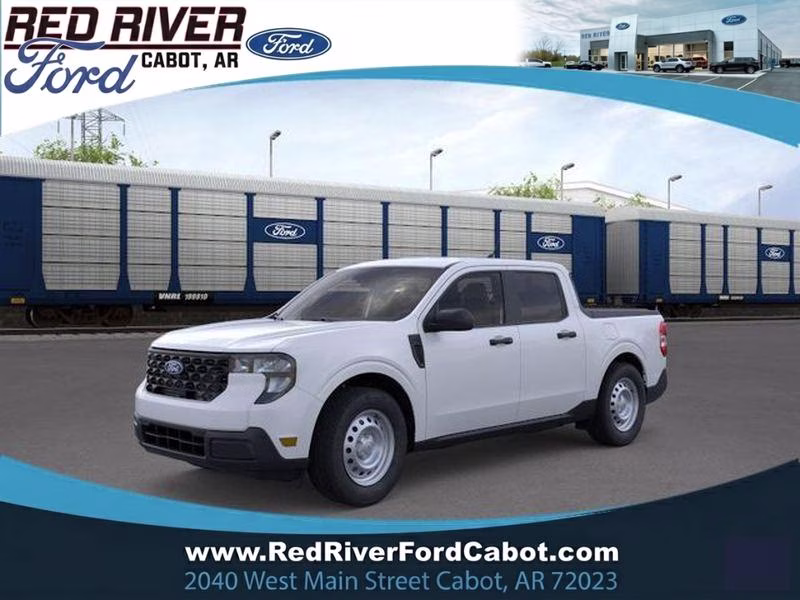 2026 Space White Metallic Ford Maverick XL FWD Truck