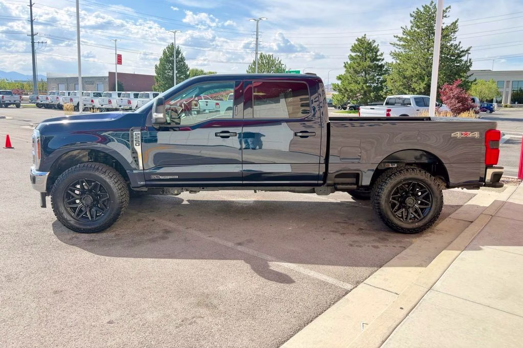2024 Blue Metallic Ford Super Duty F-250 SRW Lariat 4X4 Truck