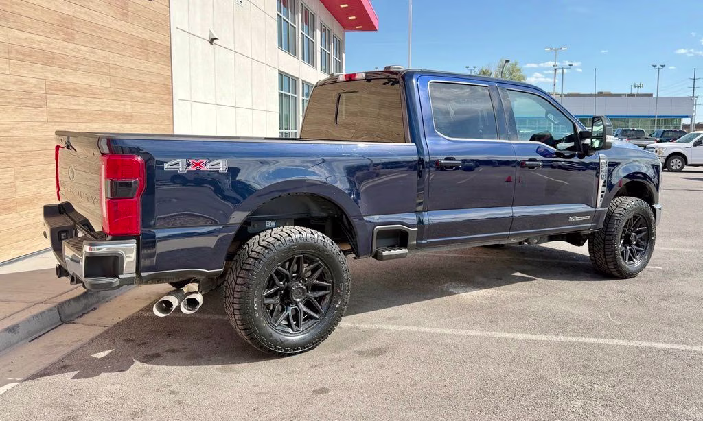 2024 Blue Metallic Ford Super Duty F-250 SRW Lariat 4X4 Truck
