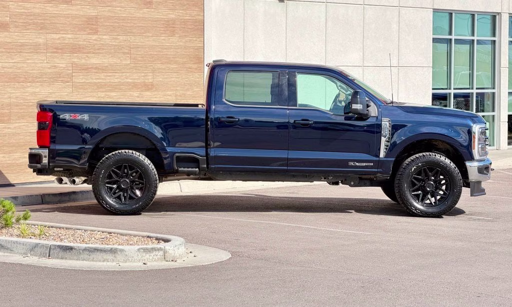 2024 Blue Metallic Ford Super Duty F-250 SRW Lariat 4X4 Truck