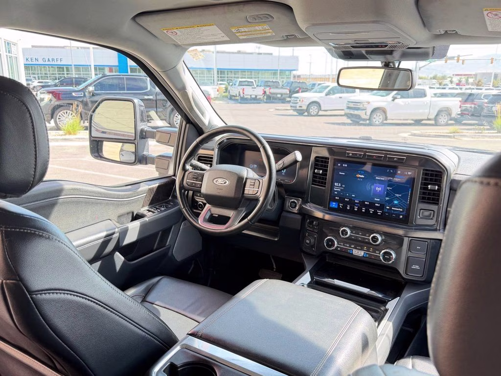 2024 Blue Metallic Ford Super Duty F-250 SRW Lariat 4X4 Truck