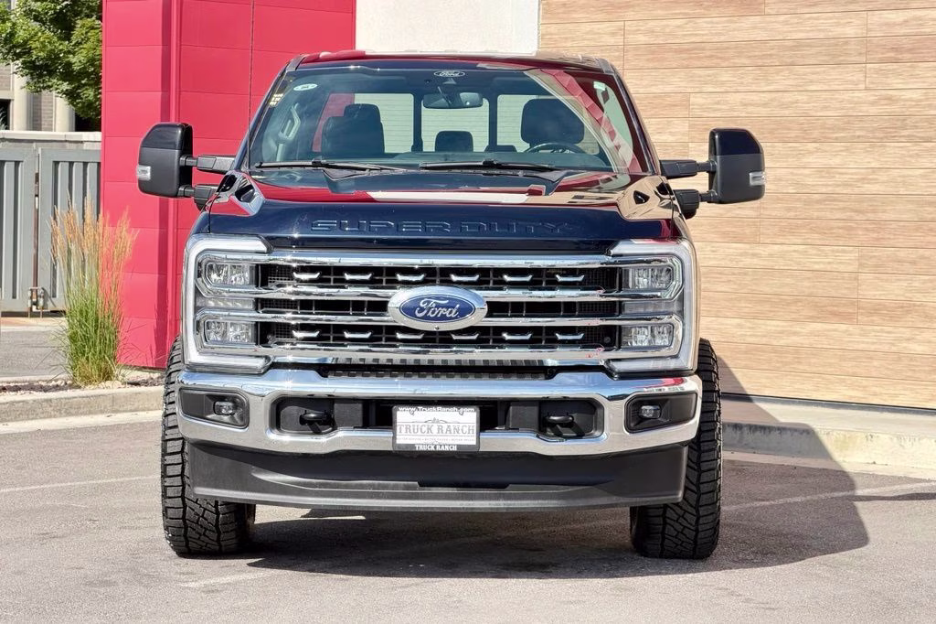 2024 Blue Metallic Ford Super Duty F-250 SRW Lariat 4X4 Truck