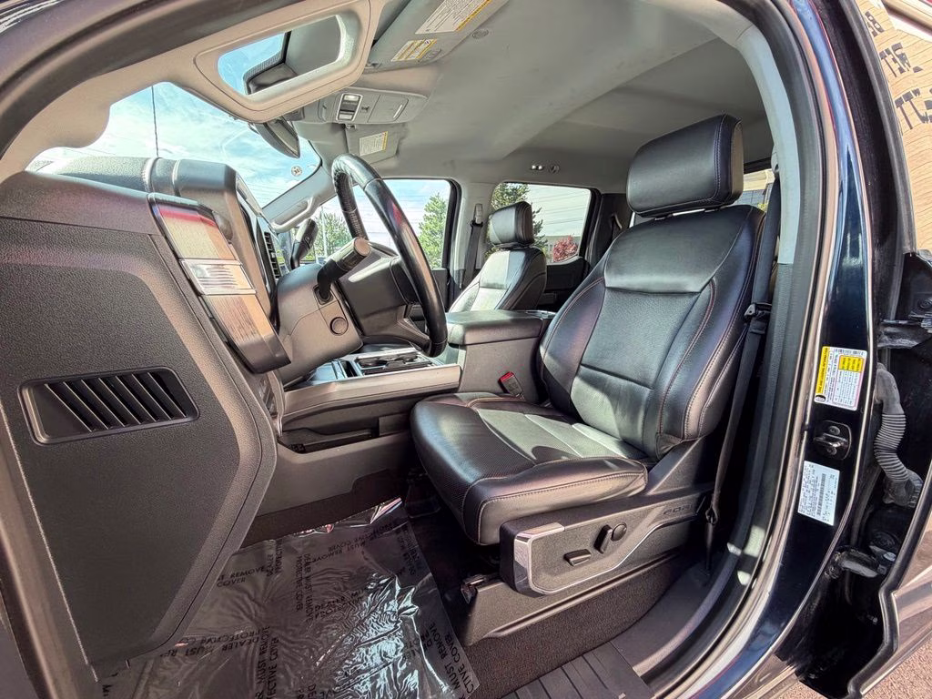 2024 Blue Metallic Ford Super Duty F-250 SRW Lariat 4X4 Truck