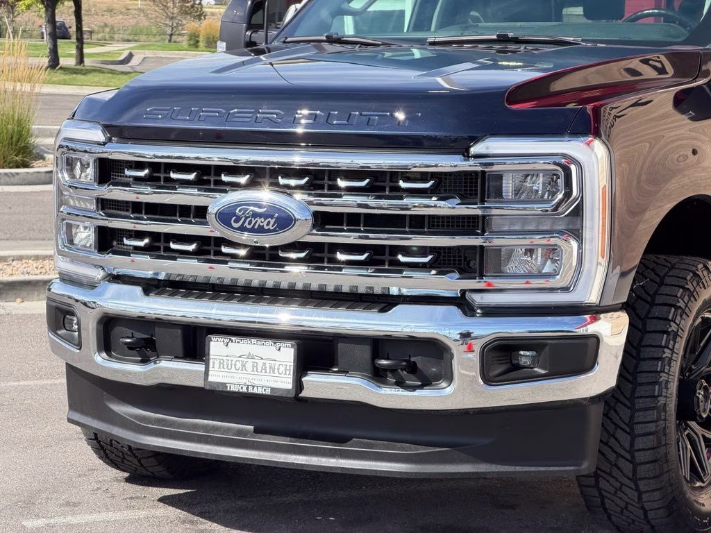2024 Blue Metallic Ford Super Duty F-250 SRW Lariat 4X4 Truck