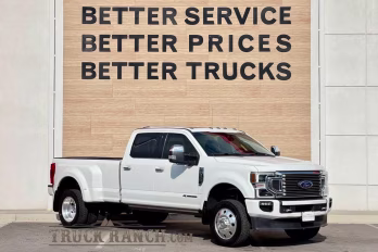 2020 White Metallic Ford Super Duty F-350 DRW Platinum 4X4 Truck