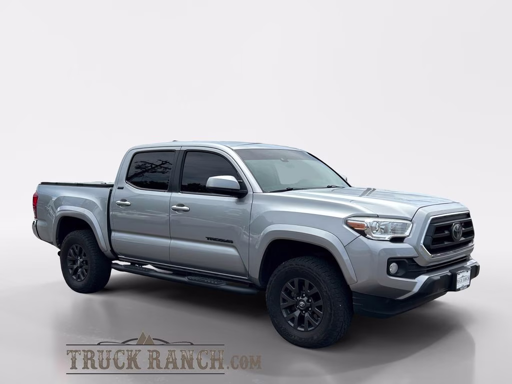 2021 Silver Sky Metallic Toyota Tacoma SR5 4X4 Truck