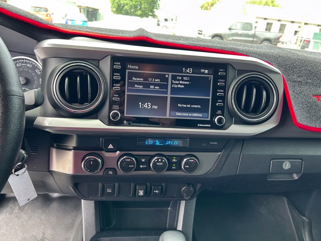 2021 Silver Sky Metallic Toyota Tacoma SR5 4X4 Truck