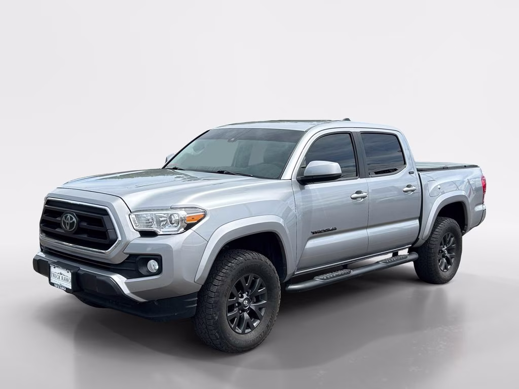 2021 Silver Sky Metallic Toyota Tacoma SR5 4X4 Truck