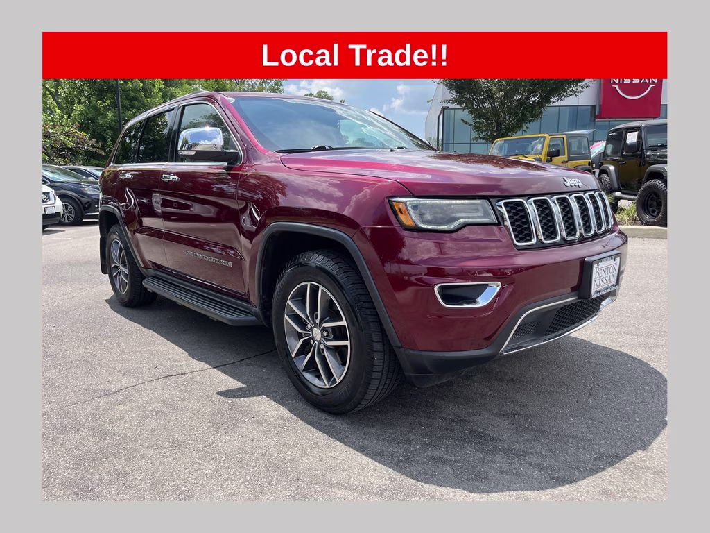 2017 Velvet Red Pearlcoat Jeep Grand Cherokee Limited RWD SUV