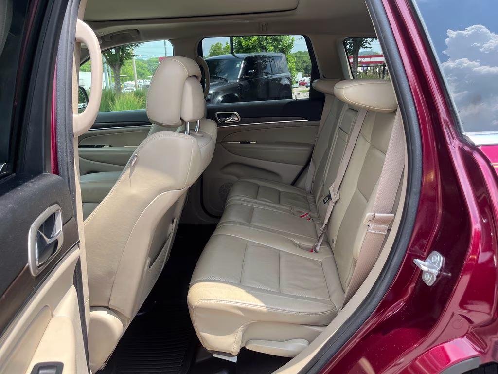 2017 Velvet Red Pearlcoat Jeep Grand Cherokee Limited RWD SUV