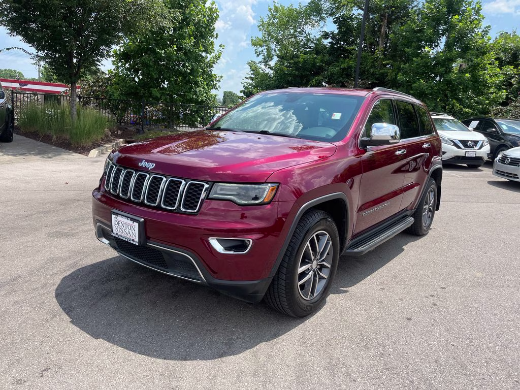 2017 Velvet Red Pearlcoat Jeep Grand Cherokee Limited RWD SUV