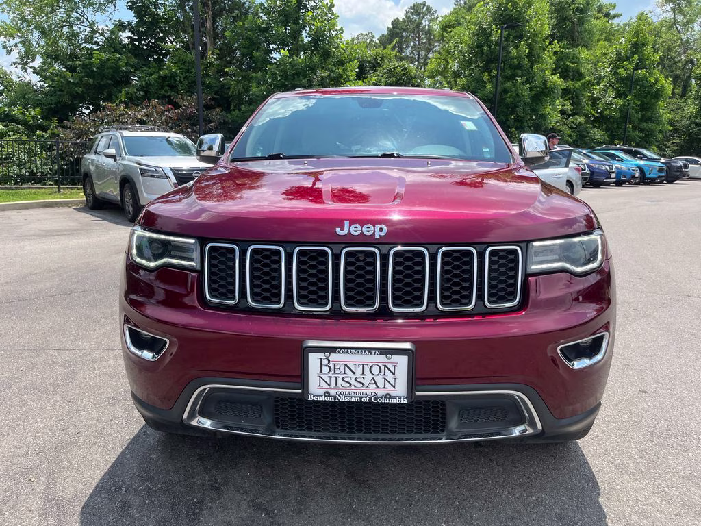 2017 Velvet Red Pearlcoat Jeep Grand Cherokee Limited RWD SUV