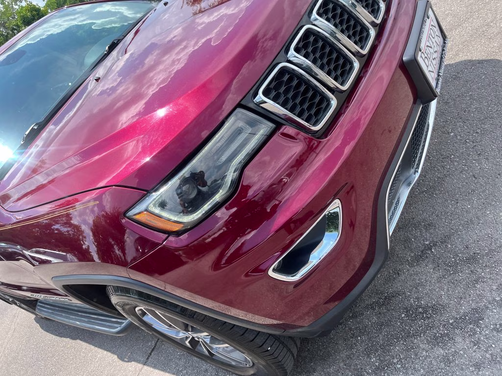 2017 Velvet Red Pearlcoat Jeep Grand Cherokee Limited RWD SUV