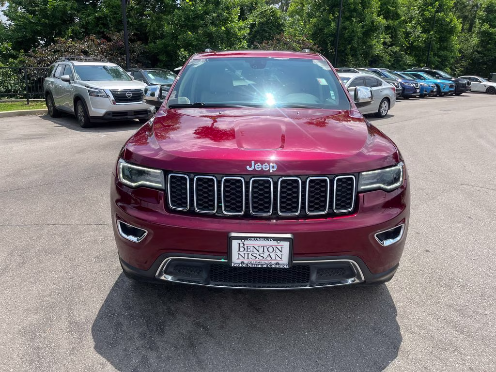 2017 Velvet Red Pearlcoat Jeep Grand Cherokee Limited RWD SUV