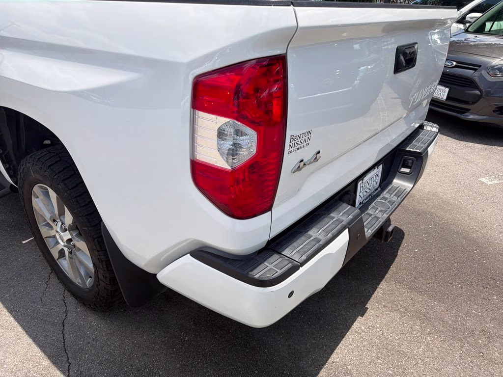 2017 Super White Toyota Tundra Limited 4X4 Truck