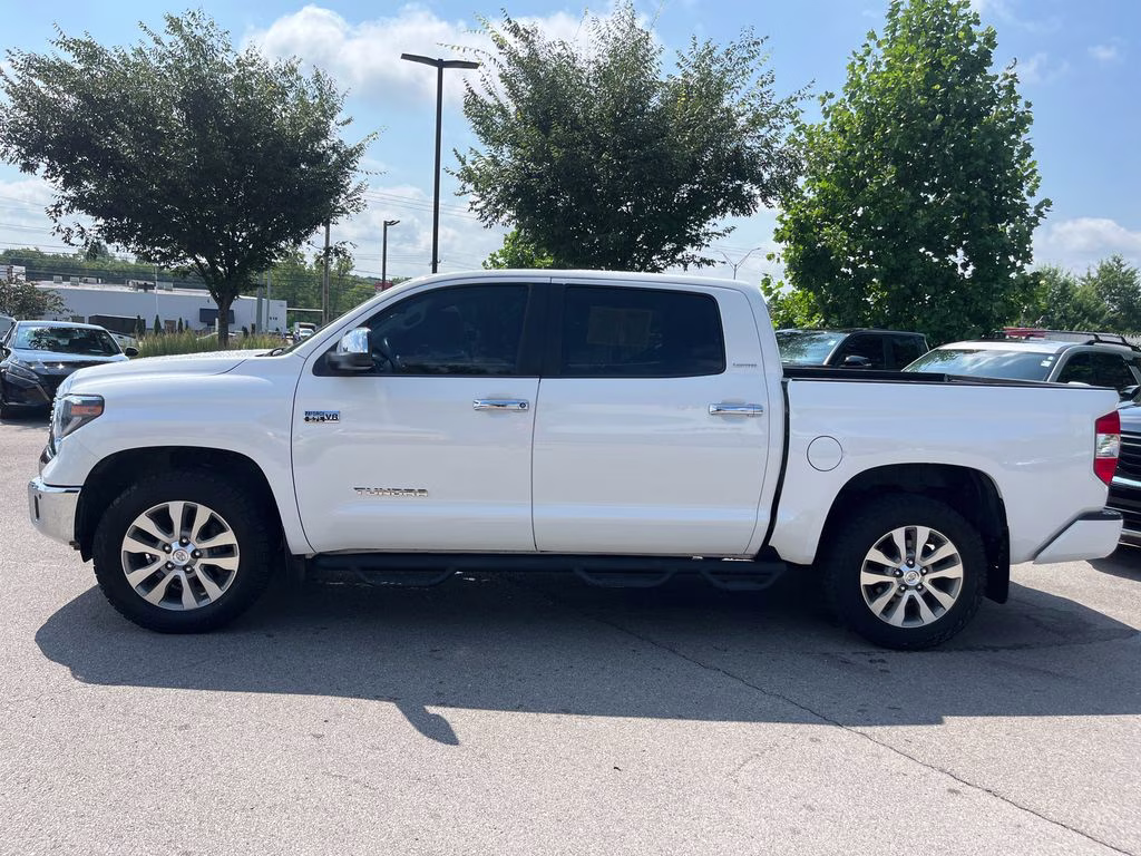 2017 Super White Toyota Tundra Limited 4X4 Truck