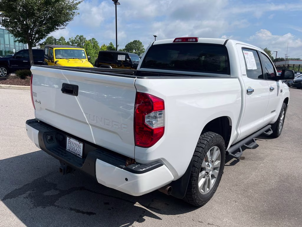 2017 Super White Toyota Tundra Limited 4X4 Truck