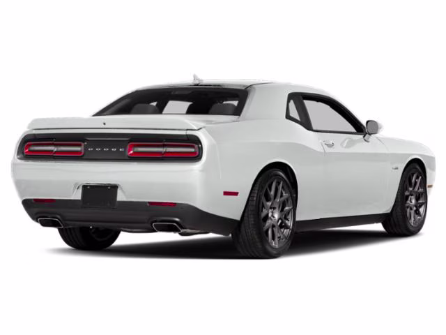 2015 Bright White Clearcoat Dodge Challenger R/T RWD Coupe