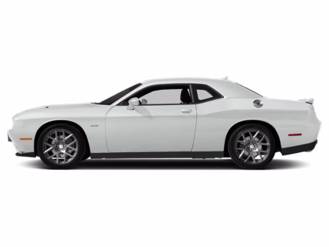 2015 Bright White Clearcoat Dodge Challenger R/T RWD Coupe