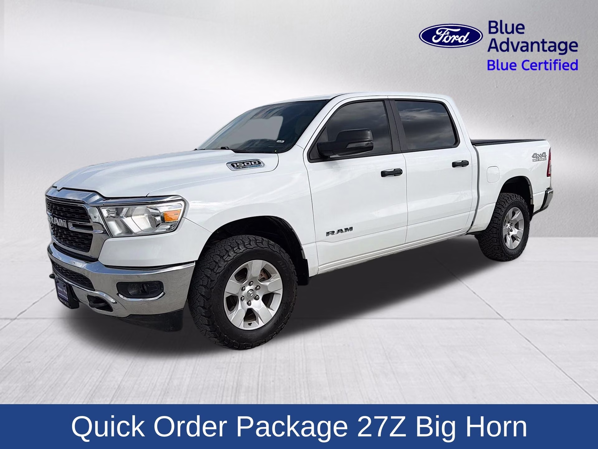 2024 Bright White Clearcoat Ram 1500 Big Horn/Lone Star 4X4 Truck