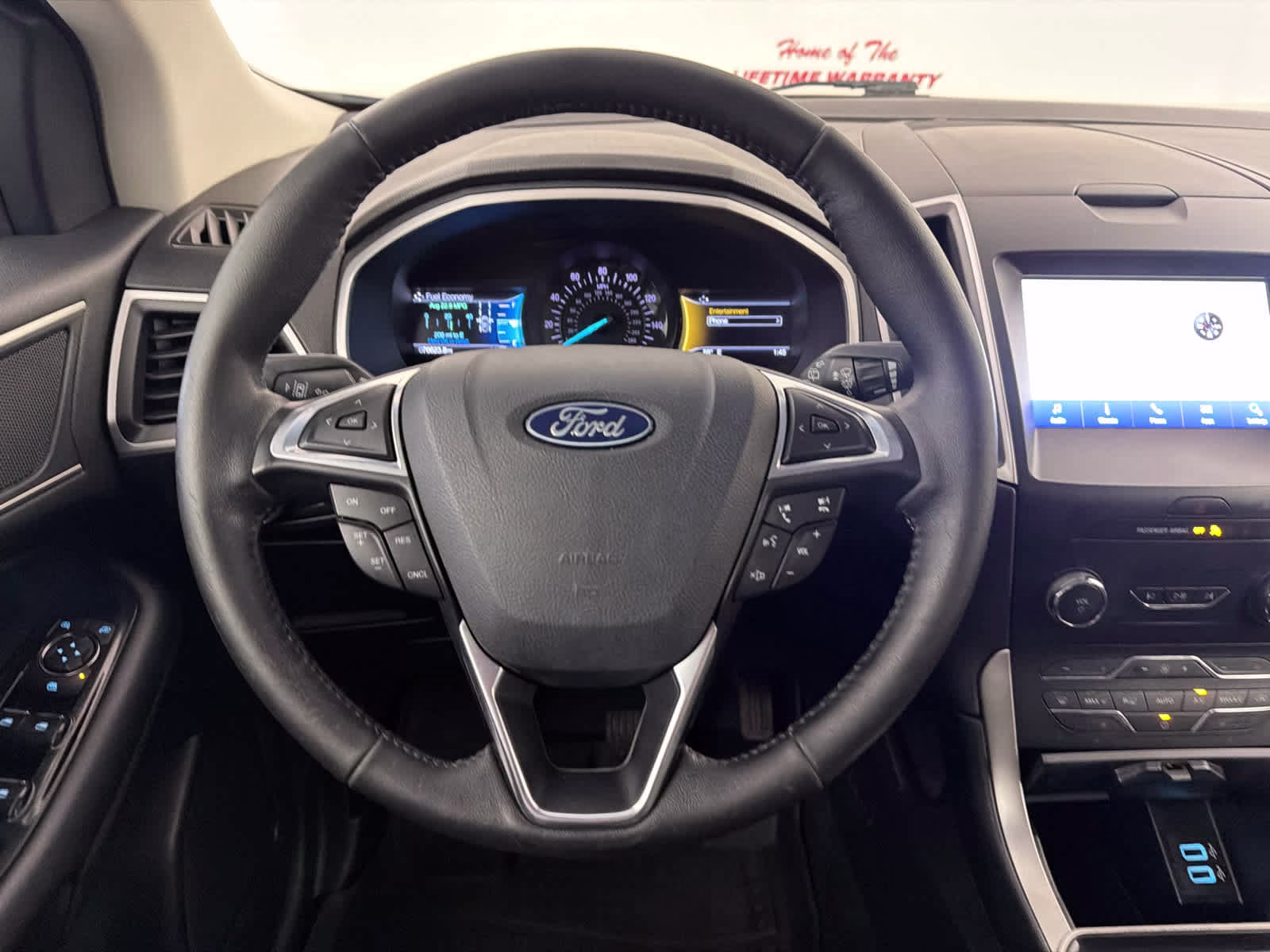 2019 Ingot Silver Metallic Ford Edge SEL FWD SUV