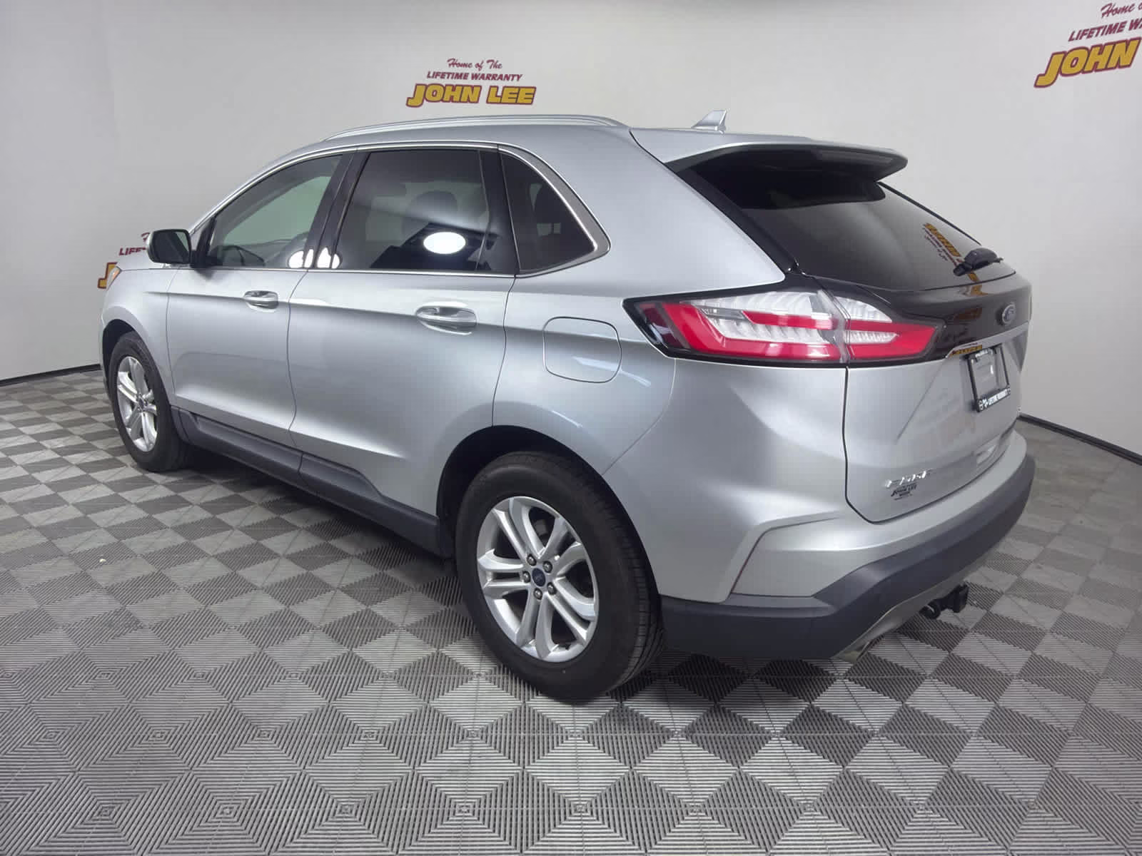 2019 Ingot Silver Metallic Ford Edge SEL FWD SUV