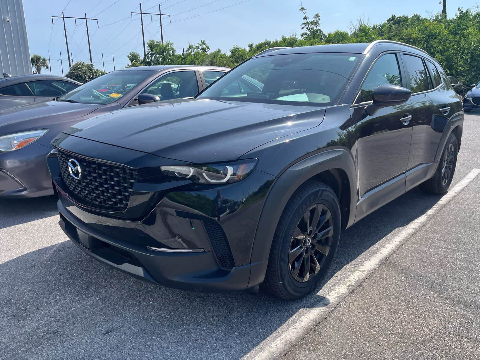 2024 Jet Black Mica Mazda CX-50 2.5 S Preferred Package AWD SUV