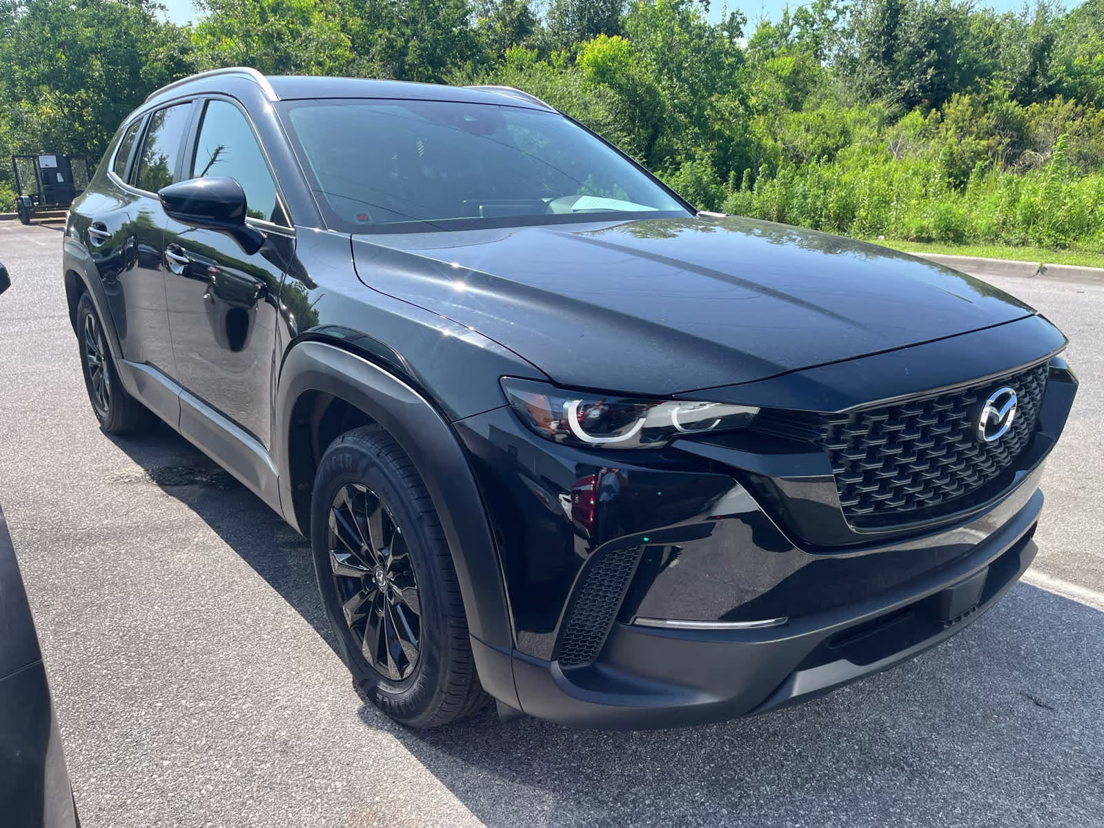 2024 Jet Black Mica Mazda CX-50 2.5 S Preferred Package AWD SUV