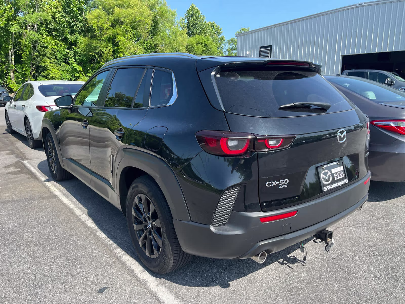 2024 Jet Black Mica Mazda CX-50 2.5 S Preferred Package AWD SUV