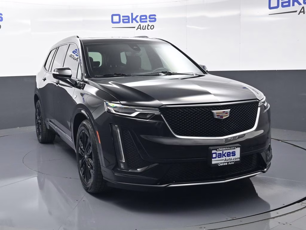 2023 Stellar Black Metallic Cadillac XT6 Sport AWD SUV